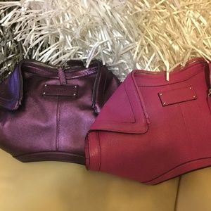 ALEXANDER MCQUEEN DOUBLE ZIPPER CLUTCH